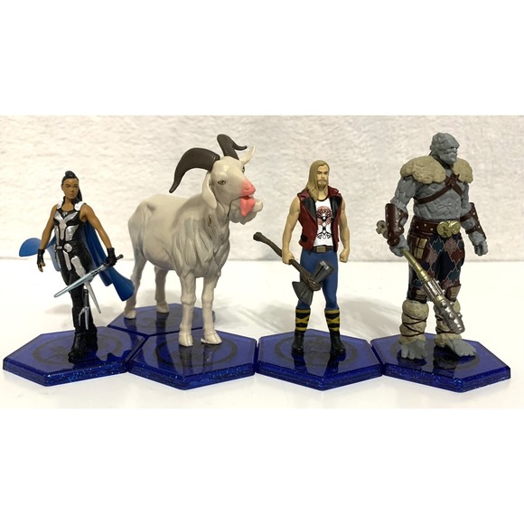 Disney Other - Marvel Thor Love And Thunder Figure Play Set Playset Figurines Toys Cake Toppers
